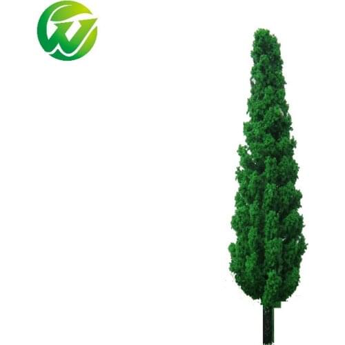 7cm Plastic Scale Model Pine Trees For Train Railway Architecture Scenery HO N OO