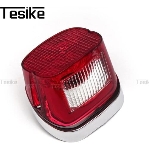 Motorcycle Accessories Rear Tail Light Brake Stop Lights For Harley XL 883 1200 Fat Boy Road King Street Glide Dyna