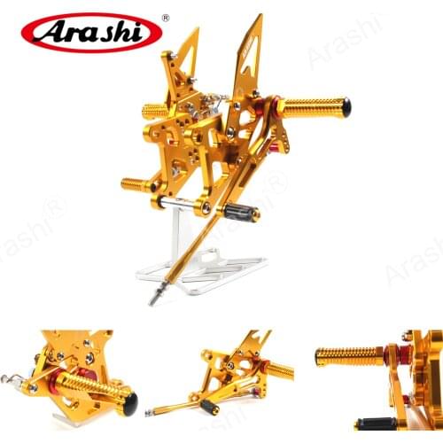 Arashi CBR250R CBR300R Adjustable Footrest Rearset For HONDA CBR 250R CBR 300R 2015 2016 2017 Rider CNC Motorcycle Accessories
