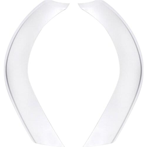 Car Chrome Rear Center Side Air Outlet Cover Trim for -BMW 5 Series 2011-2017 F10 F18 528Li