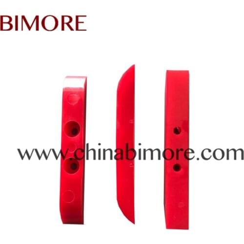 BIMORE Escalator Guide Shoe escalator L-129 mm, W-18mm, Thickness:15mm