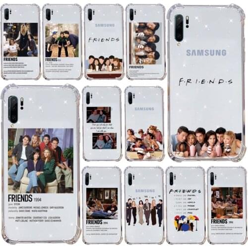 Friends tv show Phone Case Transparent For Samsung Galaxy A71 A21s S8 S9 S10 plus note 20 ultra