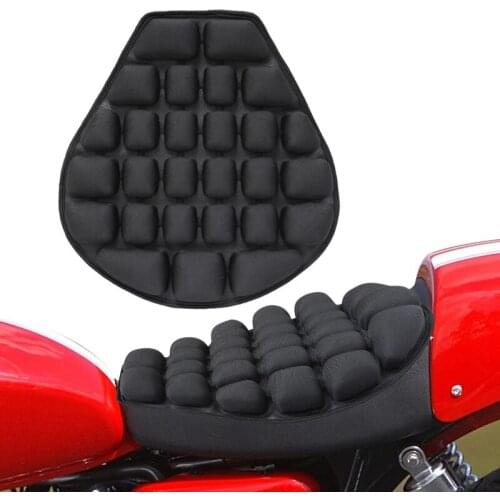 Motorcycle Seat Cover Air Pad Motorcycle Air Seat Cushion Cover Pressure Electric Car Inflatable Decompression office Air Cushio