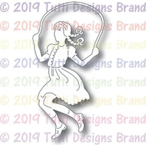 Jumping Rope 2021 Metal Cutting Dies for DIY Scrapbooking and Card Making Decor Embossing Craft No Stamp