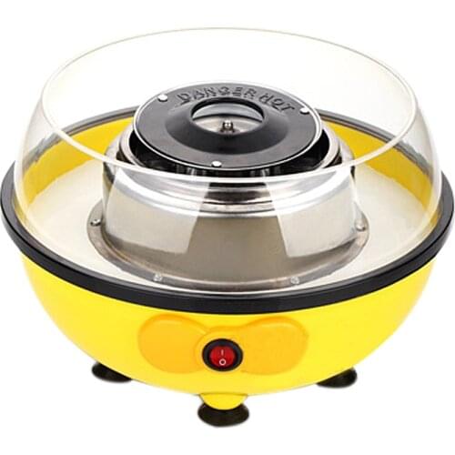 Mini Electric Diy Candy Floss Spun Sugar Maker Machine Home Sweet Sugar Cotton Candy Maker For Kids Family Gift Eu Plug