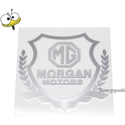 Cheap Car Sticker Emblem Badge Decal Auto Car Accessories For MG Morgan Logo For Morris Garage MG3 MG5 MG6 MG7 TF ZR MG GT