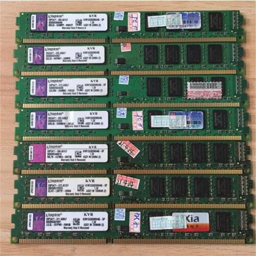 Kingston memoria ddr3 4gb 1333MHz RAMS KVR1333D3N9/4G DDR3 1333MHz ram 1.5V desktop memory for AMD and Intel 1pcs