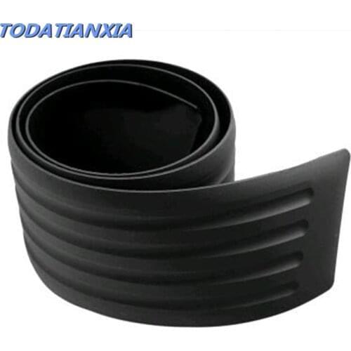 Rubber Car Rear Guard Bumper Protector Sticker FOR toyota corolla e150 lancer 10 kia sportage creta hyundai renault logan 2