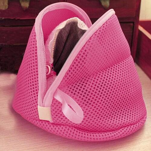 High Quality Fashion Women Bra Laundry Bag Lingerie Washing Hosiery Saver Protect Mesh Small Wash Bag Laundry Storage Organize