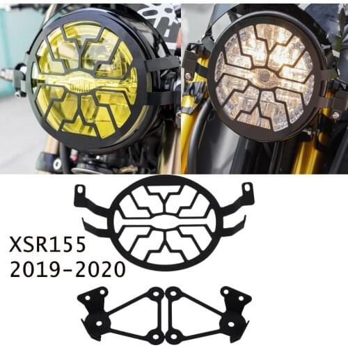 XSR155 Motorcycle Headlight Grille FOR YAMAHA XSR155 XSR 155 Headlight Protector Retro Grill Light Lamp Cover 2019-2020