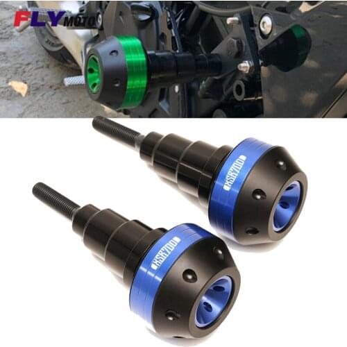 XSR700 Logo For Yamaha XSR 700 2015-2020 Motorcycle CNC Frame Crash Pad Falling Protector Guard Engine Protection Sliders Cover