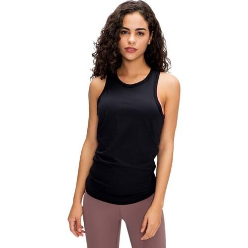 Nude Lace Vest T Shirt Women 2021 New Running Sports Top Bowknot Beautiful Back Fitness Clothing Sleeveless Tank Tops Women