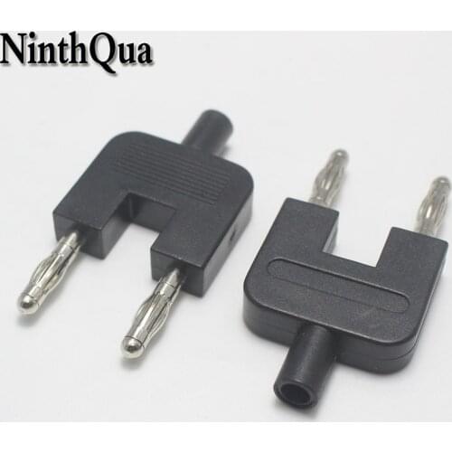1pcs 4mm Short Circuit Male to Female Banana Plug 19mm Pitch Jumper Converter Adapter for Maintenance Test Drive Circuits