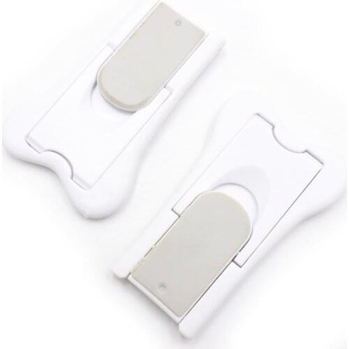 2pcs Baby ABS Anti-pinch Safety Door Lock Mobile Window Lock Newborn Finger Protector Sliding Lock Child Safety Lock Protection