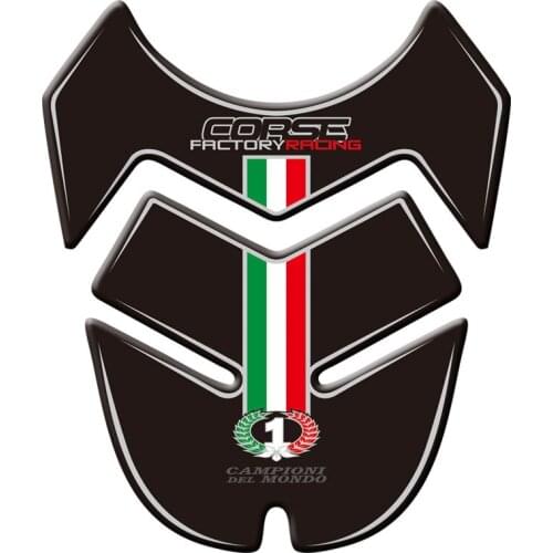 Motorcycle 3D Fuel Tank Pad Protective Stickers Decals For Ducati Hypermotard 796 1100 2007-2012