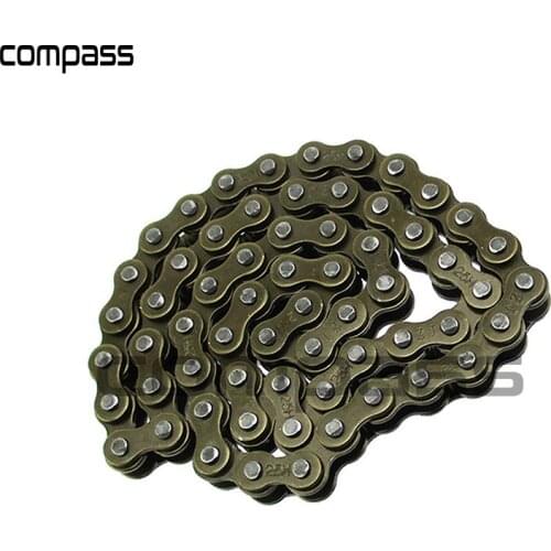 62links Start starter chain for atv pit bike motorcycle go kart with 50cc 70cc 90cc 110cc125cc horizontal engine