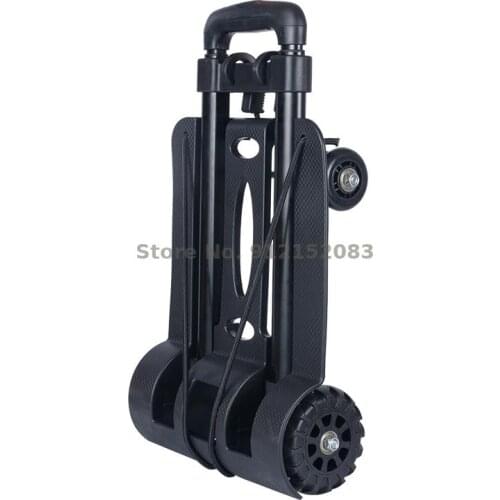 Large Trolley Folding Luggage Cart, Trolley Cart, Portable Shopping Cart, Pull Cargo Trailer, Trolley, Home Grocery Shopping