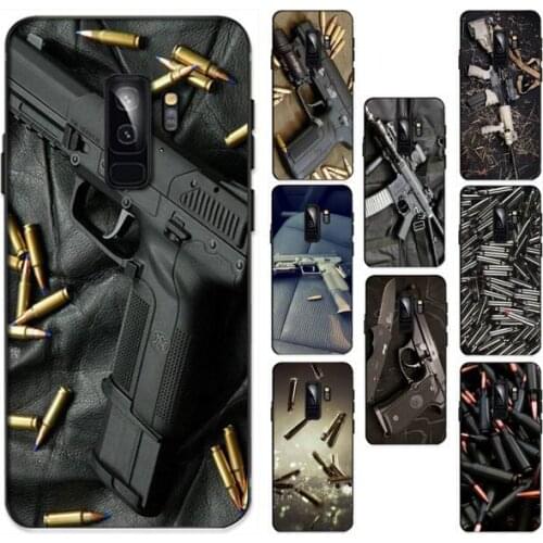 Babaite Army fan weapons guns and bullets Phone Case For Samsung Galaxy A50 A30 A71 A40 A60 A50s A30s Note 8 9 S10 Plus S10 S20