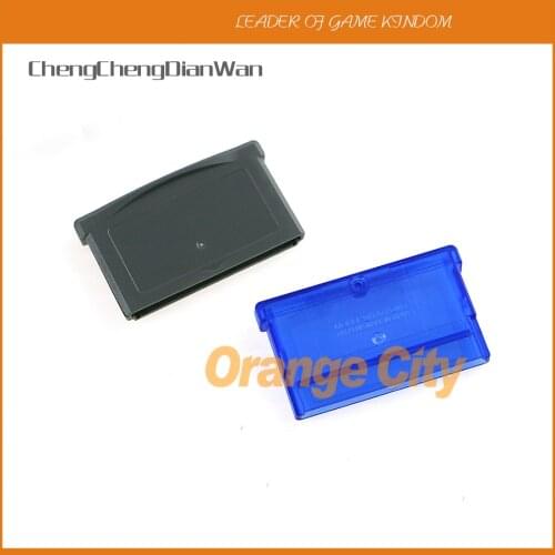ChengChengDianWan 30pcs 120pcs 200pcs For Gameboy Advance GBA Empty Game Cartridge Shell with screws For GBA GBA SP NDSL NDS