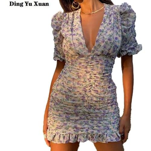 Ding Yu Xuan Summer Dresses With Print