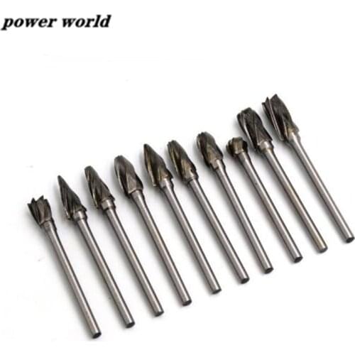 1pcs Tungsten Carbide Milling Cutter Rotary Tool Drill Bit Cutting for Metal Woodworking Carving Tool for polish