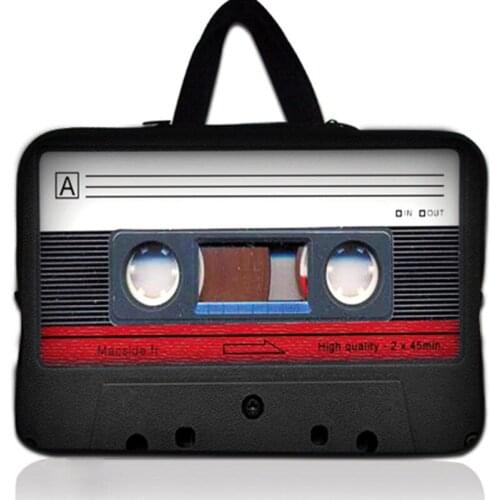 Cassette Handbag Sleeve Case For Laptop 12",13",14",15",15.6" 17" 17.3"Bag For MacBook Air Pro 13.3,15,4 Free Shipping