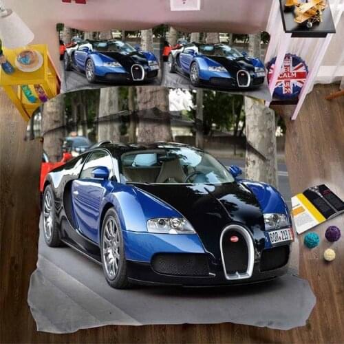 Car 3d print boys bedding set king size adult kids duvet cover set pillowcases luxury home textiles 3pcs bedclothes bed linen