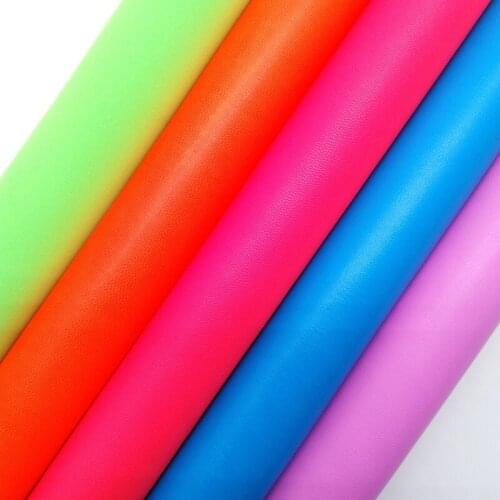 Amonglitter Wholesales Dropshipping Leather Supplier Smooth Soft Synthetic Leather Faux Fabric Vinyl Bows DIY 21X29CM MB071