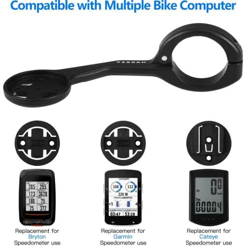Out Front Combo Bicycle Computer Camera Mount Holder Out front bike Mount from bike mount for iGPSPORT Garmin Bryton Cateye