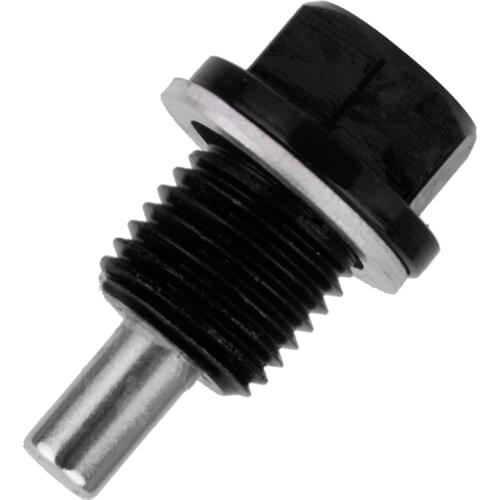 M14X1.5mm Magnetic Oil Drain Plug Metal Engine Oil Pan Plug For Acura AUDI Dodge Ford Mazda Black Dropship