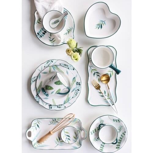 Lace, Underglaze, Bone China Tableware, Domestic Fruit Dish, Bowl, Cup And Dish