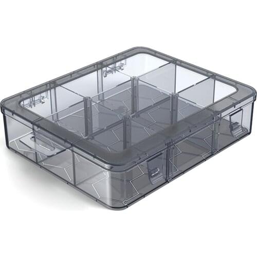 Adjustable Storage Container Plastic Storage Box Compartment Component Screw Sleeve Holder Display Container