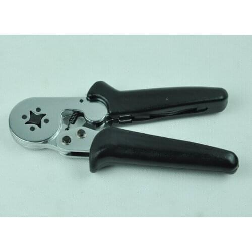 Self adjustable crimping pliers square wire pressing mold mini manual wire crimping pliers tools LSC8-6-4