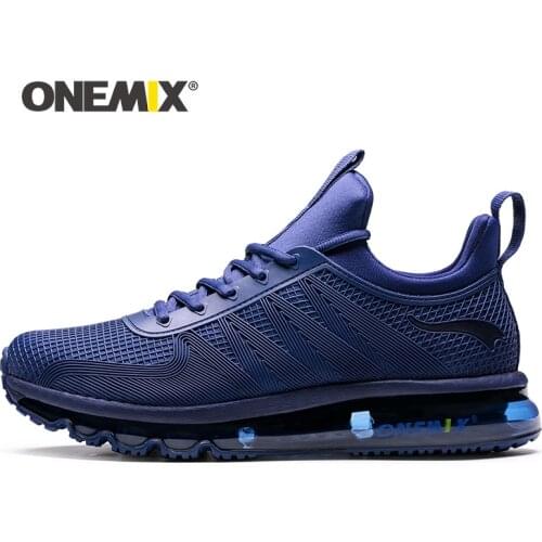 ONEMIX Running Shoes for Men High Top Air Cushion Sports Shoes Breathable Men Sneakers for Outdoor Jogging Shoes Walking Sneaker