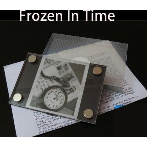 Frozen In Time Magic Tricks Stage Close-up Magia Paper Mache Mask Mentalism Illusion Gimmick Props Accessories Magicians