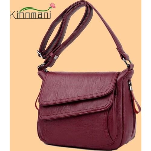 New Style Soft Leather Luxury Purses And Handbags Women Bags Designer Women Shoulder Crossbody Bags For Women 2021 Sac A Main