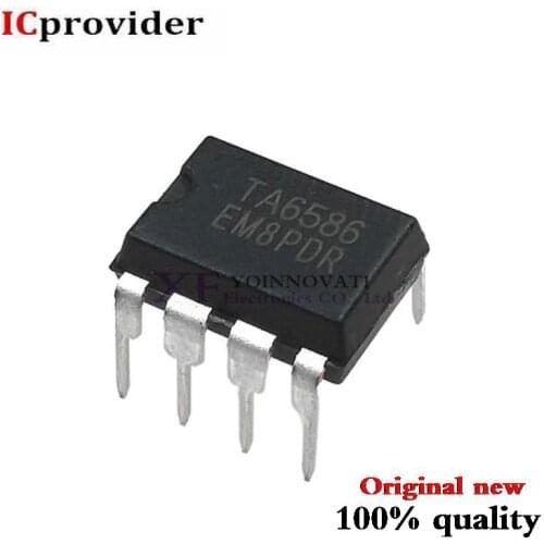 5pcs 100% new and orginal TA6586 DIP-8 ic in stock