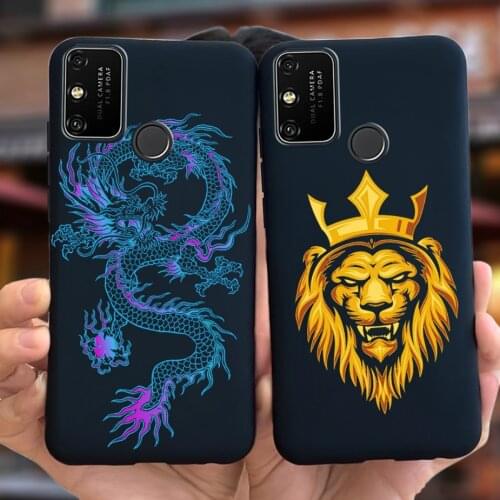 For Huawei Honor 9A Case MOA-LX9N Cool Fashion Painted Cover Soft Slim Fundas For Honor 9A 9 A Honor9A Phone Cases Coque Bumper