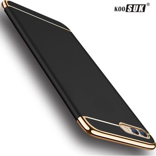 Huawei Honor V10 Case Mobile Phone Gold plated Hard Back Cover For Huawei honor View 10 Original Detachable Protective Bag Coque