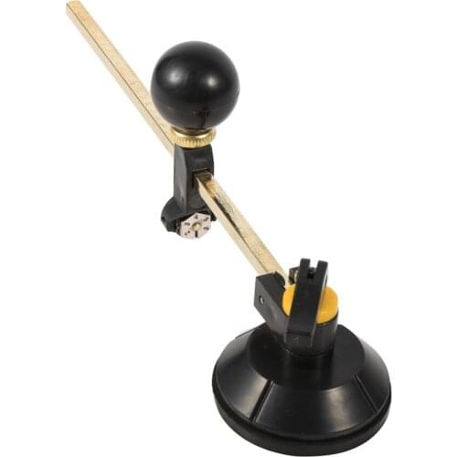 1 PC 40cm Glass Cutter 6 Wheel compasses Circular Cutting With Suction Cup Circle round glass cutter cortador de vidro circular