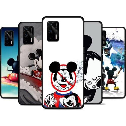 Playing Mickey Mouse For Realme 8 GT Neo Flash Edition Explorer Master Q3 Pro Narzo30 C21 C11 C20A C21Y Phone Case
