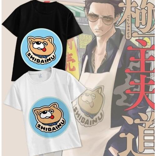 New Legend The Way of the Househusband Gokushufudo Tatsu T-shirt Cosplay Unisex Cute Bear SHIBAI Men T shirt Fashion Women Tees
