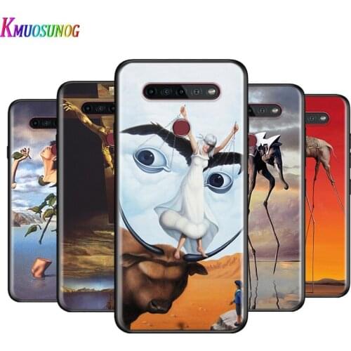 Salvador Dali Art For LG K22 K71 K61 K51S K41S K30 K20 2019 Q60 V60 V50S V50 V40 V35 V30 G8 G8S G8X ThinQ Phone Case