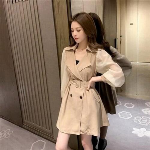 Женские пальто с поясом Supodeth China At AliExpress