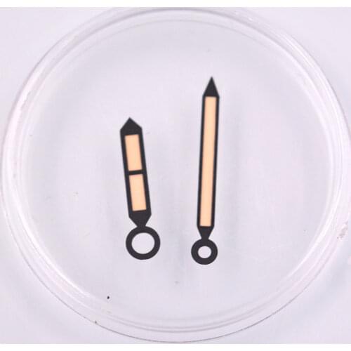 Luminous watch Hands fit TA 6497 6498 st3600 movement Black California hands