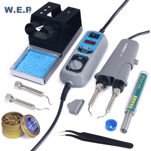 WEP 938D Portable Tweezer Soldering Iron Station Tweezers Soldering Station for BGA SMD Repairing Welding Tool