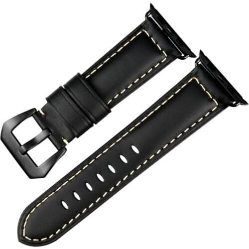 38&42mm Luxury Leather Bracelet For Apple Watch Band 42mm 38mm Sport Bracelet Series 1&2&3 Watch WristBand Strap Replacement