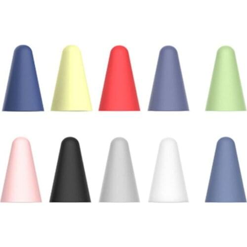 8pcs Silicone Replacement Tip Case for Apple Pencil 1 2 Touchscreen Stylus Pen Case Nib Protective Cover Skin for Apple Pencil
