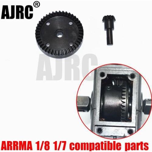 ARRMA 1/8 1/7 MOJAVE/TYPHON/SENTON/KRATON/OUTCAST/TALION is suitable for 45# differential drive size helical gear AR310497/498