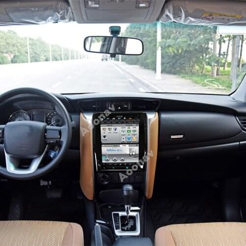 Car radio multimedia player FOR Toyota Fortuner 2016 multimedia stereo GPS navigation autoradio MP3 player vertical screen